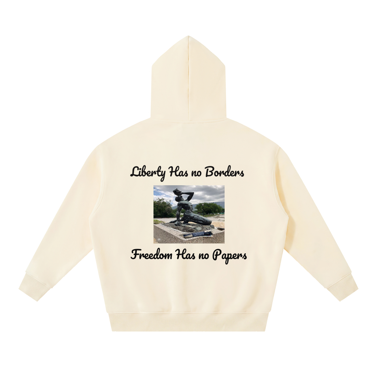 Essential Oversized Boxy Fit Fleece Hoodie