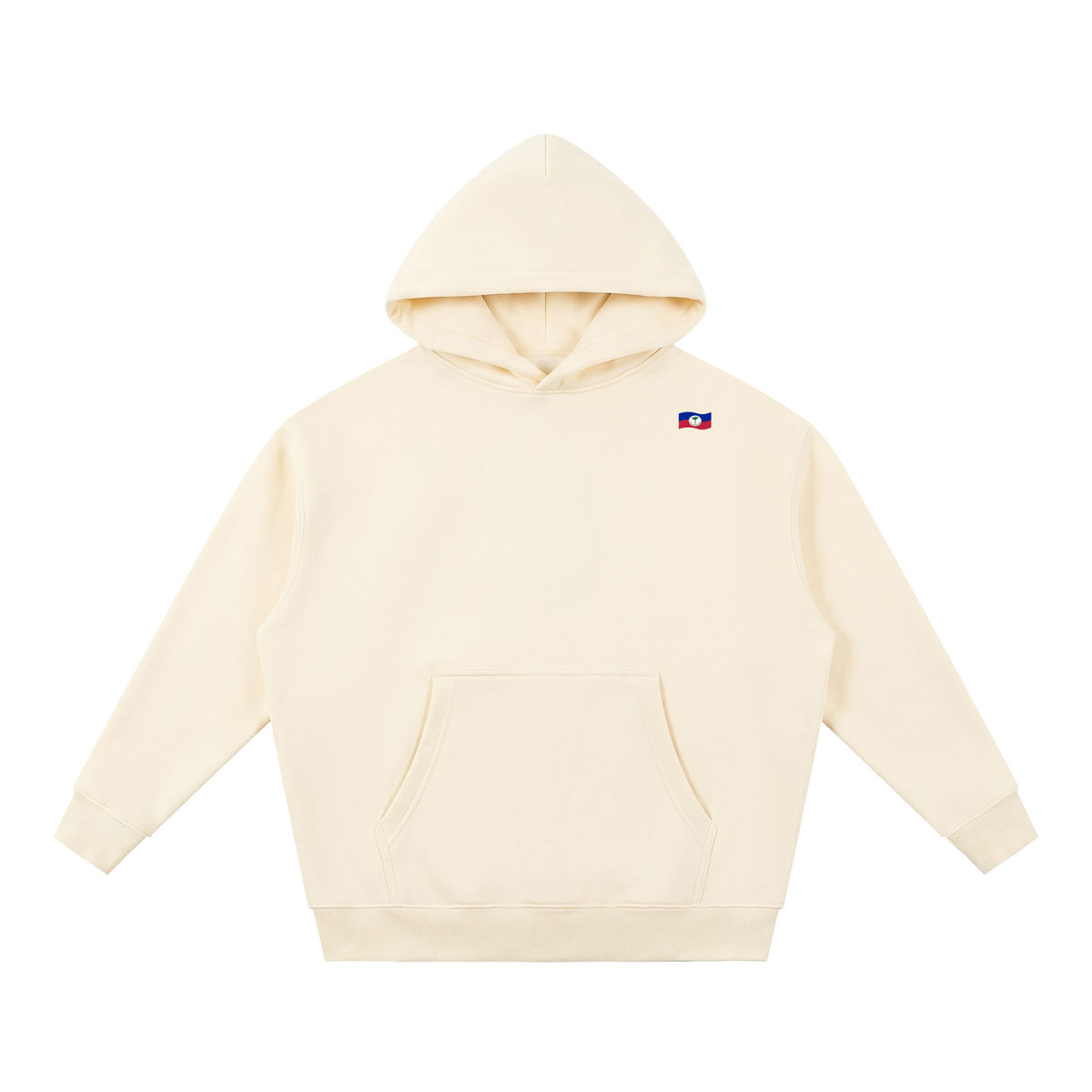 Essential Oversized Boxy Fit Fleece Hoodie