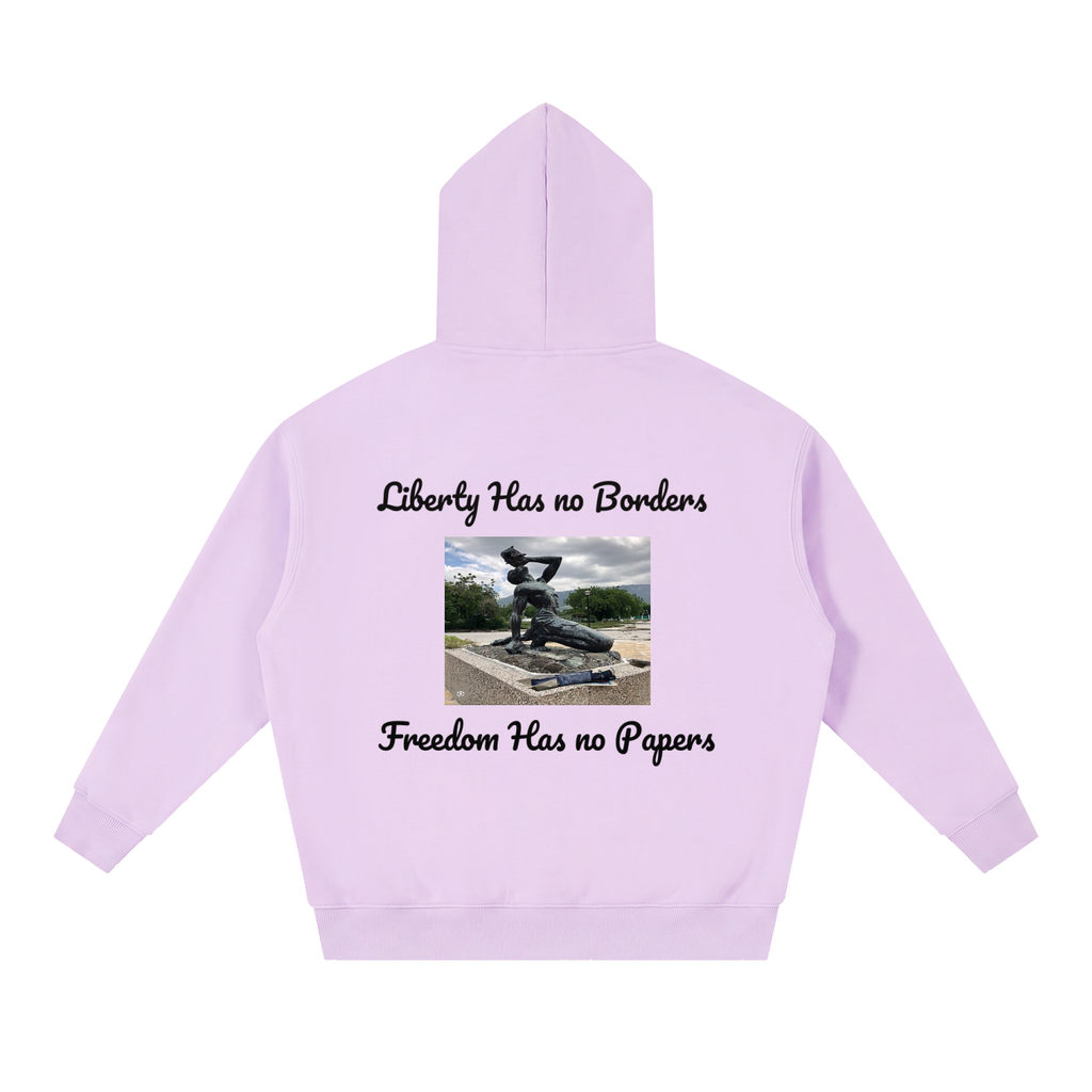 Essential Oversized Boxy Fit Fleece Hoodie