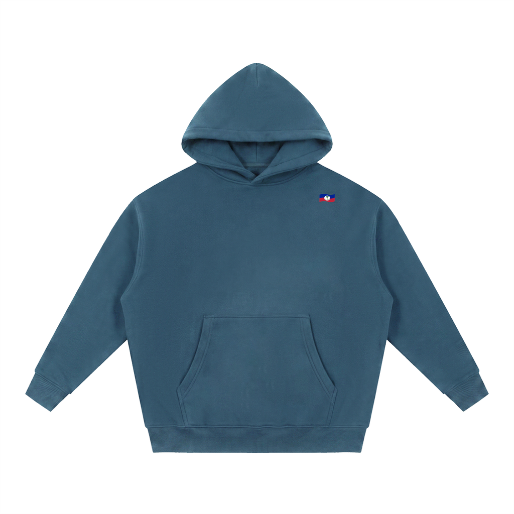 Essential Oversized Boxy Fit Fleece Hoodie