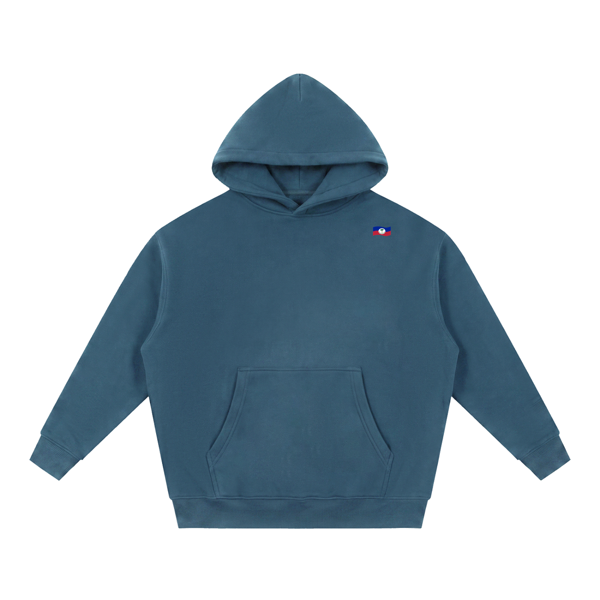 Essential Oversized Boxy Fit Fleece Hoodie