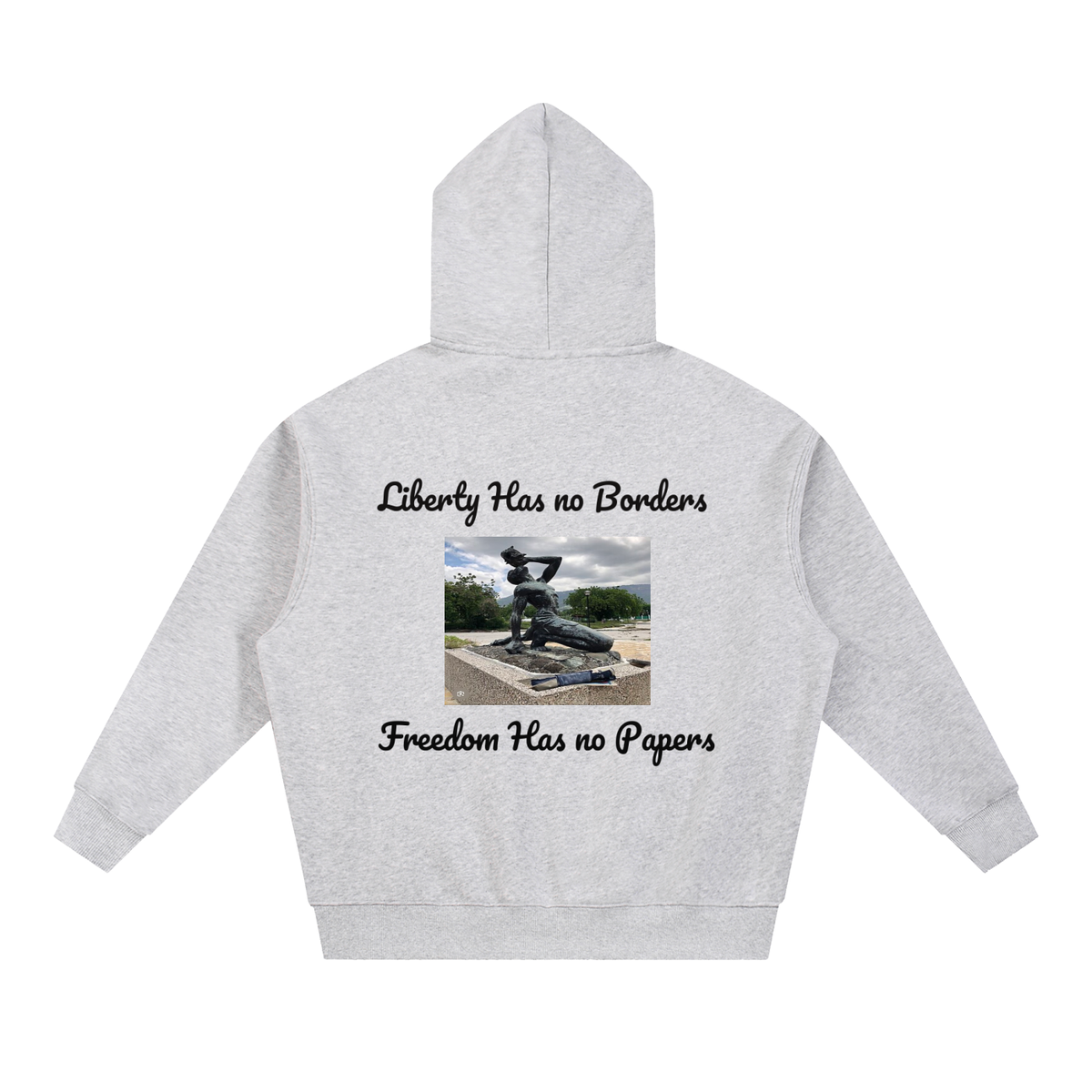 Essential Oversized Boxy Fit Fleece Hoodie