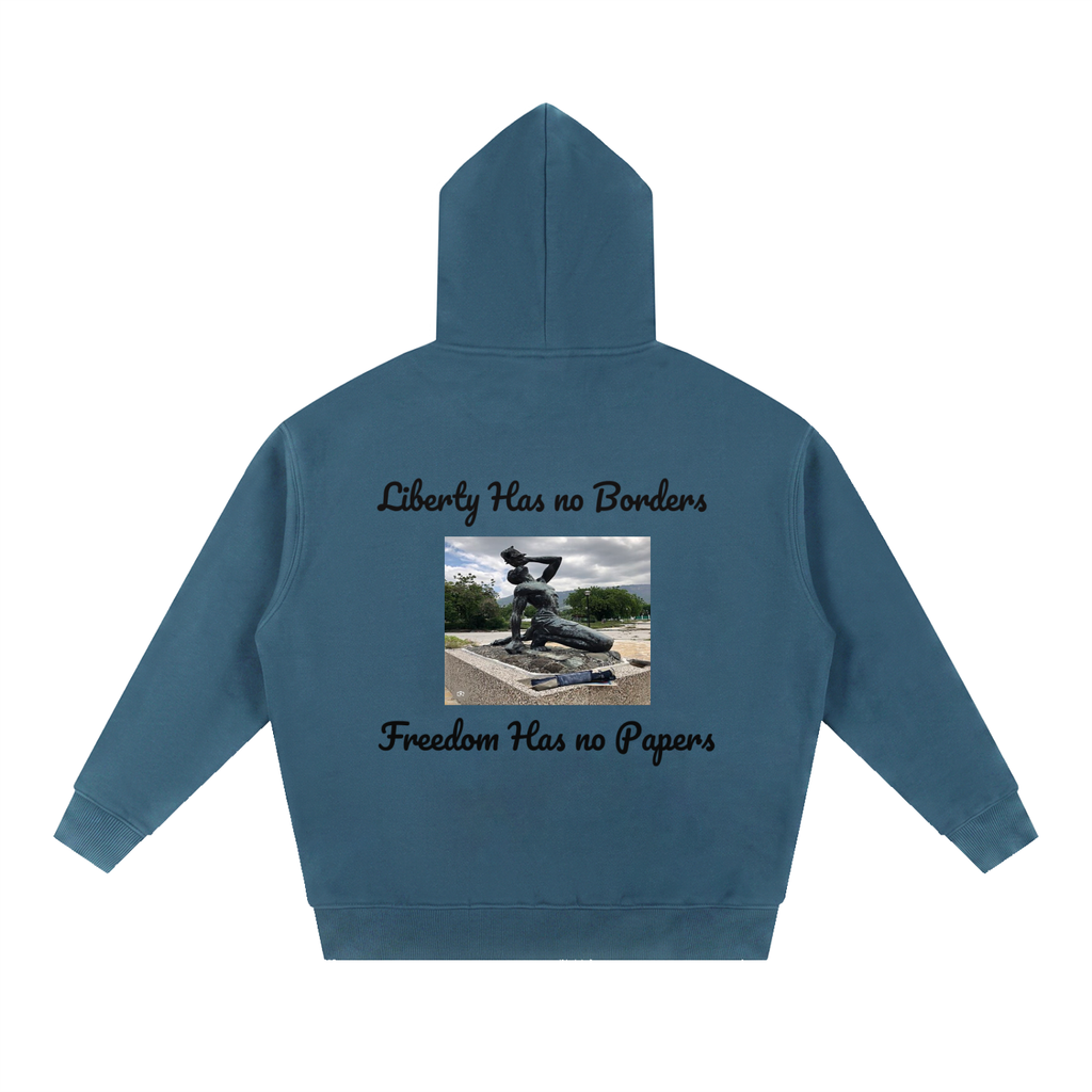 Essential Oversized Boxy Fit Fleece Hoodie