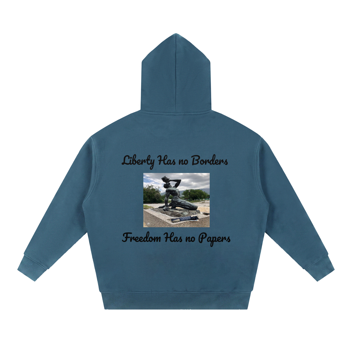 Essential Oversized Boxy Fit Fleece Hoodie